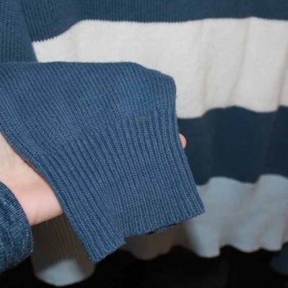 Lucky Brand Striped Color Block Sweater - Picture 4 of 6